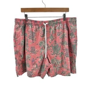 Chubbies Men's Swim Trunks‎ Sz 2X Pink Lined Weekend Floral Beach Hula Girls
